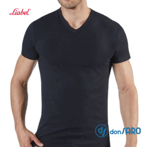 LIABEL Maglia Uomo Caldo Cotone a V 212853