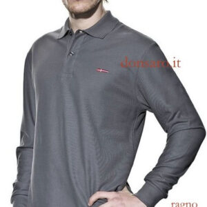 Polo piquet uomo Ragno manica lunga A6144X