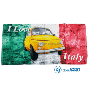 Telo mare spugna stampa fiat 500, RIDER