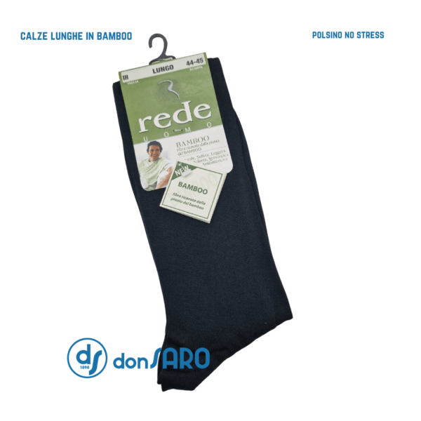 Calza Uomo REDE Lunga Bamboo 40408G - immagine 4