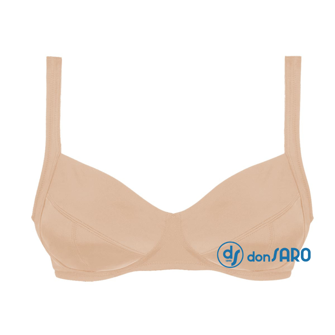 Reggiseno donna microfibra senza ferretto, Cotonella Viola