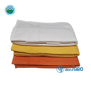 Coppia asciugamani nido d'ape e spugna 550 grammi Hilton