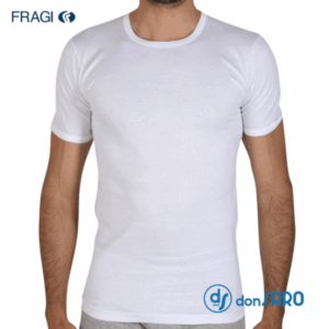 Maglia uomo filo scozia manica corta girocollo Fragi 1340