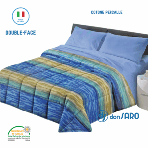 Trapunta una piazza e mezza percalle cotone Biancarte