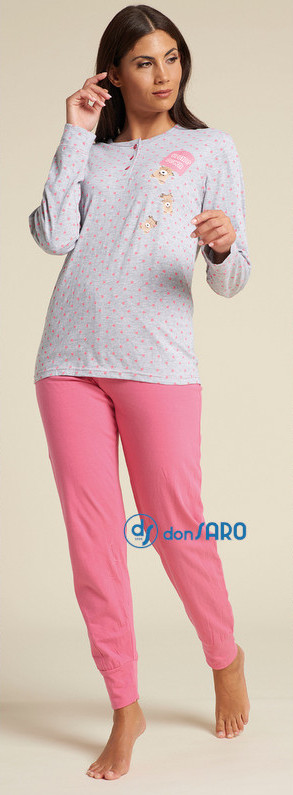 Lovable Pigiami Cotone Manica Lunga Manica Lunga Pigiami Lovable