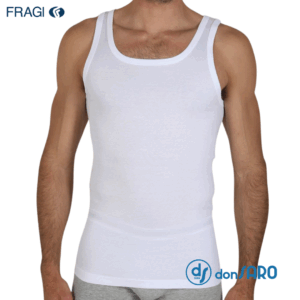 Canottiera Uomo Spalla Larga Filo di Scozia Fragi 1240