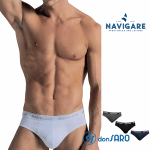 slip uomo cotone bielastico elastico esterno NAVIGARE 574E