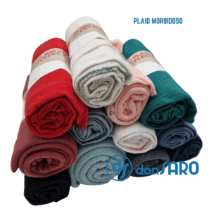 Plaid in pile Polar morbidoso tinta unita disponibile in tanti colori