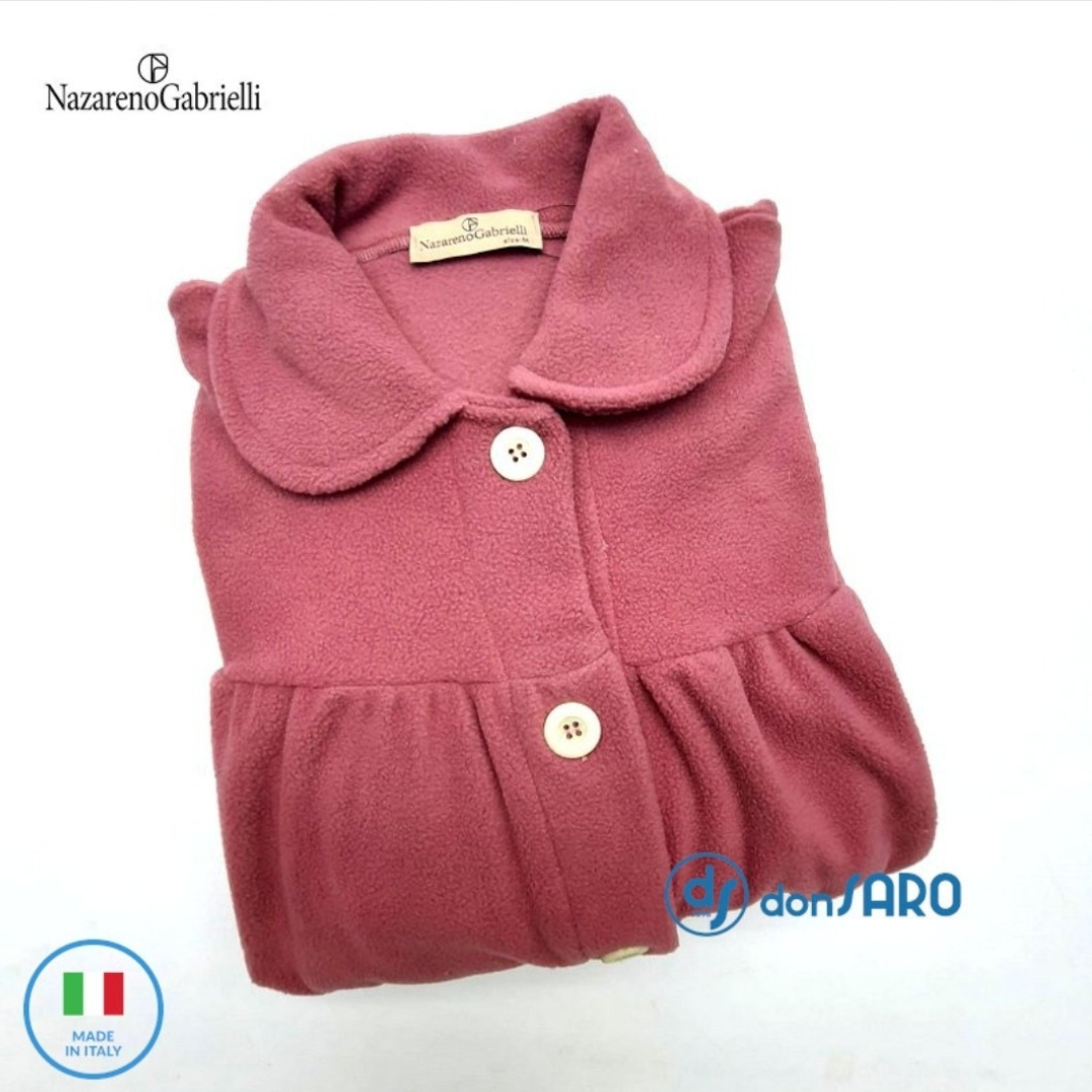 Vestaglia Donna Pile Pesante Abbottonata Nazareno Gabrielli – Donsaro