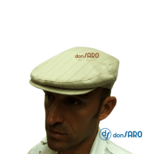 Coppola Siciliana Estiva Gessato Sabbia