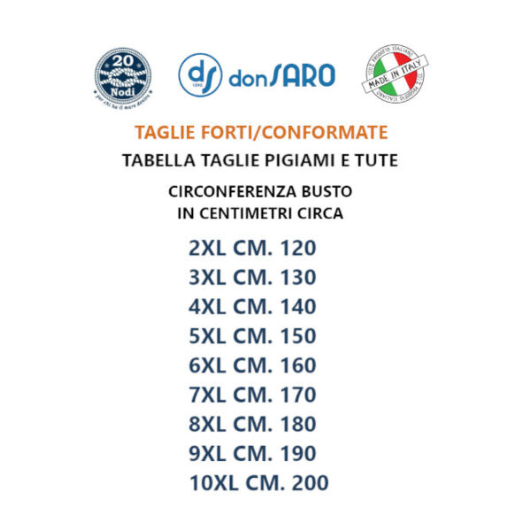 T-shirt uomo manica corta cotone taglie forti, 20 nodi 1002 - immagine 6