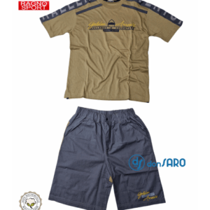 Completo uomo t-shirt bermuda cotone, Ragno Sport A6283Q