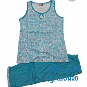 Pigiama donna cotone canottiera e pinocchietto Karelpiù 4292