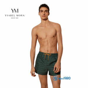 Boxer mare uomo fantasia verde Ysabel Mora 90092