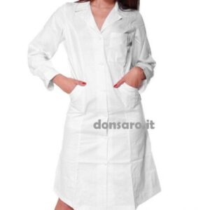Camice donna da lavoro bianco modello 0492