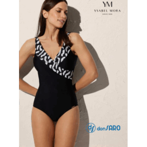 Costume mare intero snellente colore nero, Ysabel Mora 82568