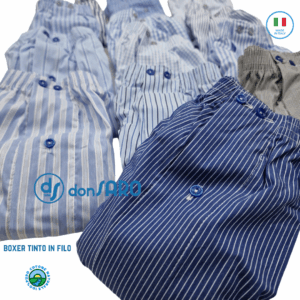 Boxer uomo cotone batista con bottoni davanti Vela Firenze