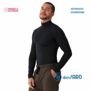 Lupetto uomo sottogiacca caldo cotone, Cotonella GU002