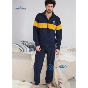 Tuta casa uomo Navigare in pile caldo B2141380