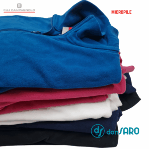 Felpa donna mezza zip in morbido micropile Campagnolo 4T104-6