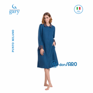 Vestaglia donna abbottonata Punto Milano Gary V50172