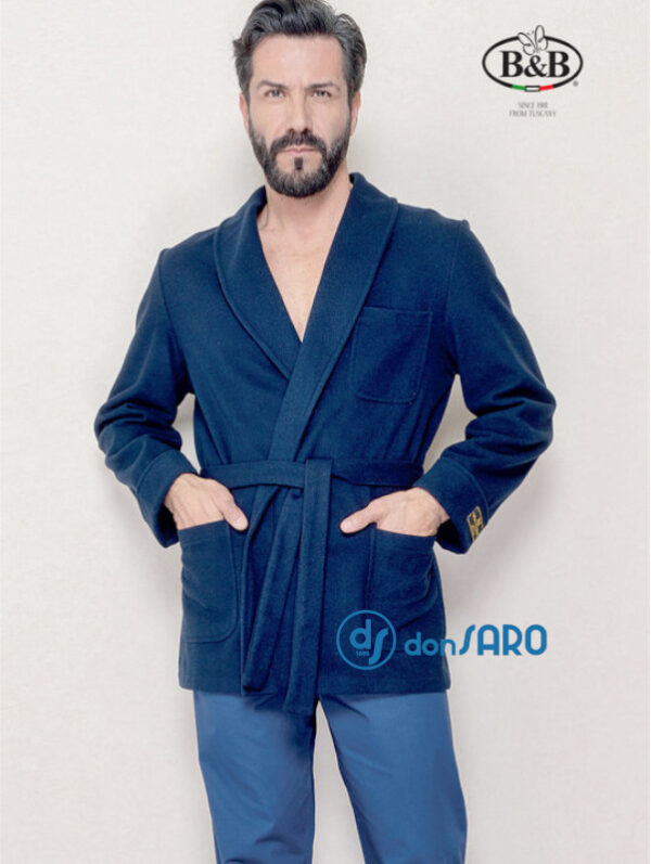 Giacca da camera uomo lana e cashmere, B&B Europa