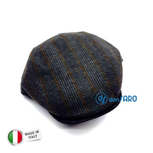 Coppola uomo invernale a becco d'anatra, Tartan