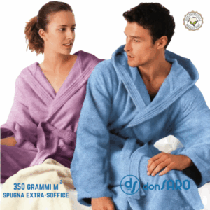 Accappatoio unisex spugna e cappuccio miglior prezzo, Sophie