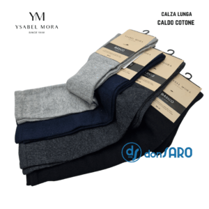 Calza lunga donna caldo cotone antistress, Ysabel Mora 12374