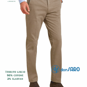 Pantalone uomo tessuto liscio Duca Visconti art. 472