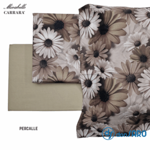 Completo lenzuola copriletto percalle Mirabello Afrodite