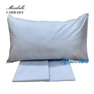 Completo letto percalle copriletto matrimoniale Mirabello Aspen