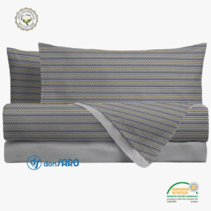 Completo letto singolo stampato Di Maestro Ermes elegante