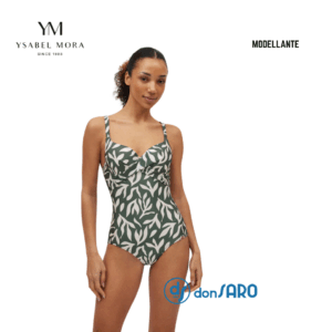 Costume mare intero donna verde Ysabel Mora 83102
