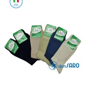 Calze uomo corte Filo di Scozia traspirante sanitaria Ala SCC