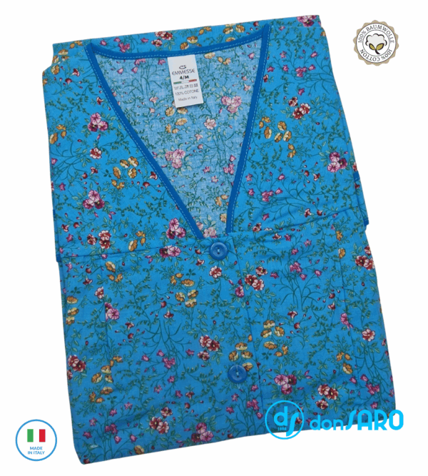 Copriabito donna senza maniche con bottoni, Emmesse 0416 - immagine 6