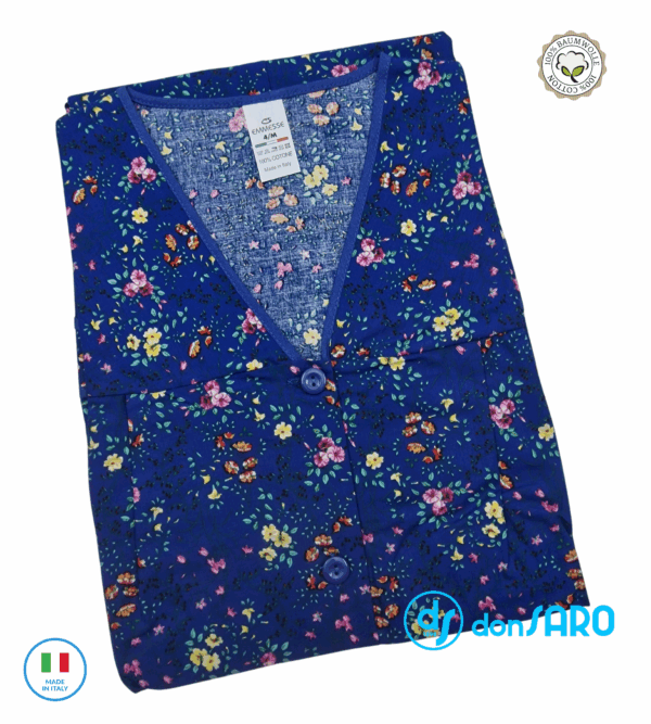 Copriabito donna senza maniche con bottoni, Emmesse 0416 - immagine 8