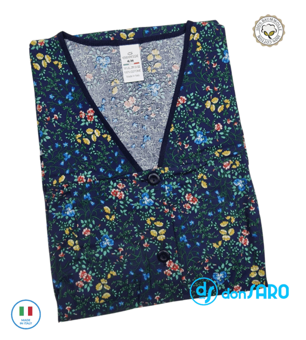 Copriabito donna senza maniche con bottoni, Emmesse 0416 - immagine 9