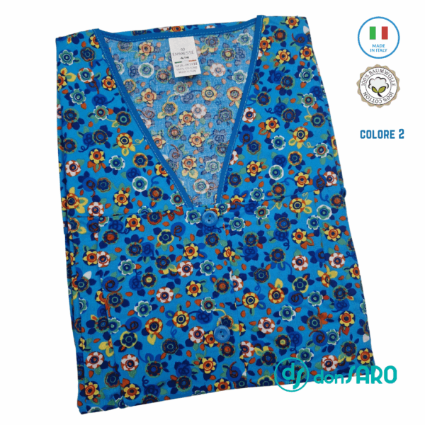 Copriabito donna senza maniche con bottoni, Emmesse 0416 - immagine 12