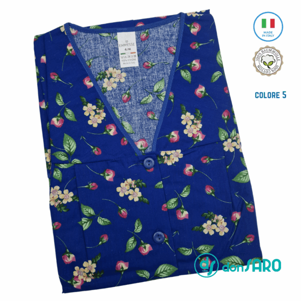 Copriabito donna senza maniche con bottoni, Emmesse 0416 - immagine 15