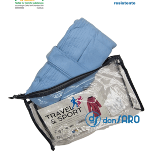 Accappatoio Unisex microfibra tinta unita Travel & Sport