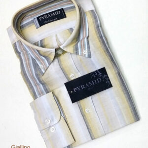 Camicia uomo puro lino manica lunga Man