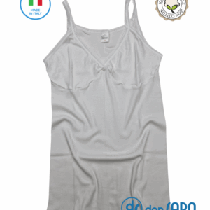 Canottiera Donna Cotone Spalla Stretta 30000-90 CST CHIARA