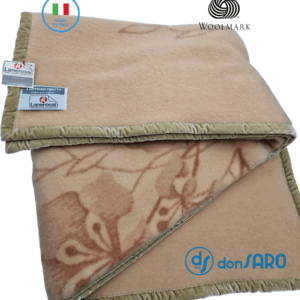 Coperta singola pura lana Lanerossi, Happidea Luxor