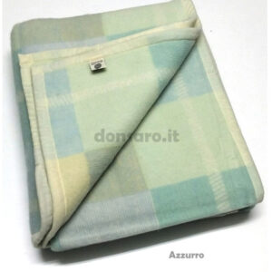 Coperta una piazza e mezza pura lana cober grace