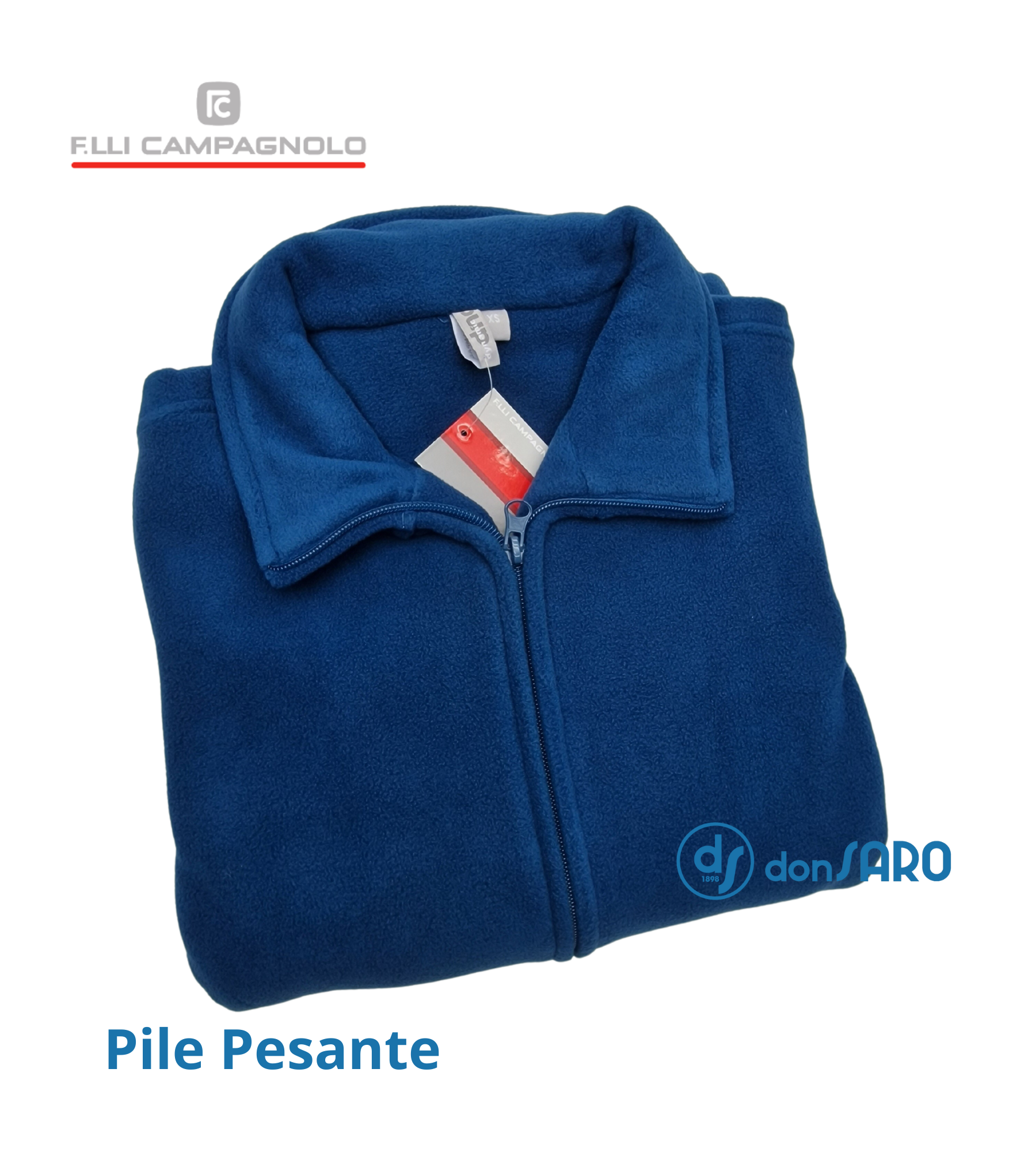 Giacca felpa con zip pile pesante donna, Campagnolo 4B141-6