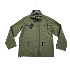 Giubbotto uomo primaverile taglia M verde militare fine serie