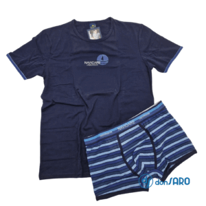 Navigare Completo Intimo Uomo T-shirt Girocollo Boxer 11347