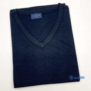 Maglia uomo a V Navigare Mezza Manica Cotone colorata 512