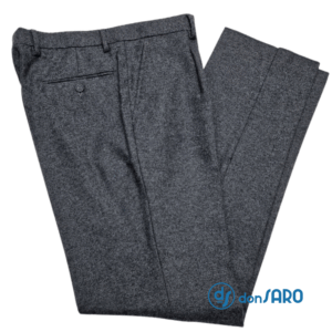 Pantalone uomo lana con pinces drop 4, BIANCHI 461-469